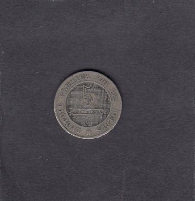 Beschrijving: 5 Centimes 